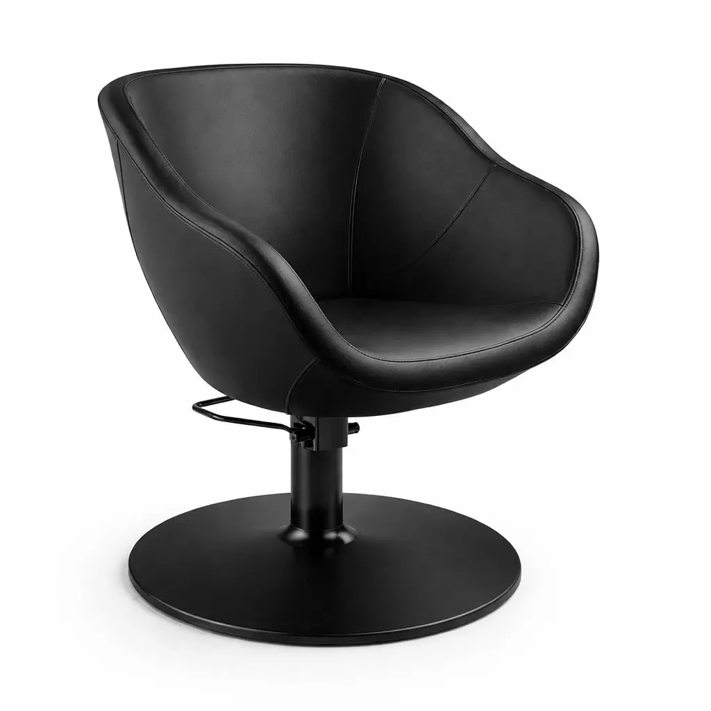Friseurstuhl-Funky-Schwarz