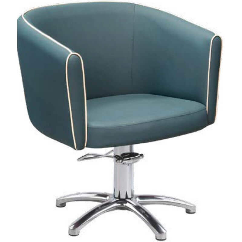 Friseurstuhl Celeste Blau