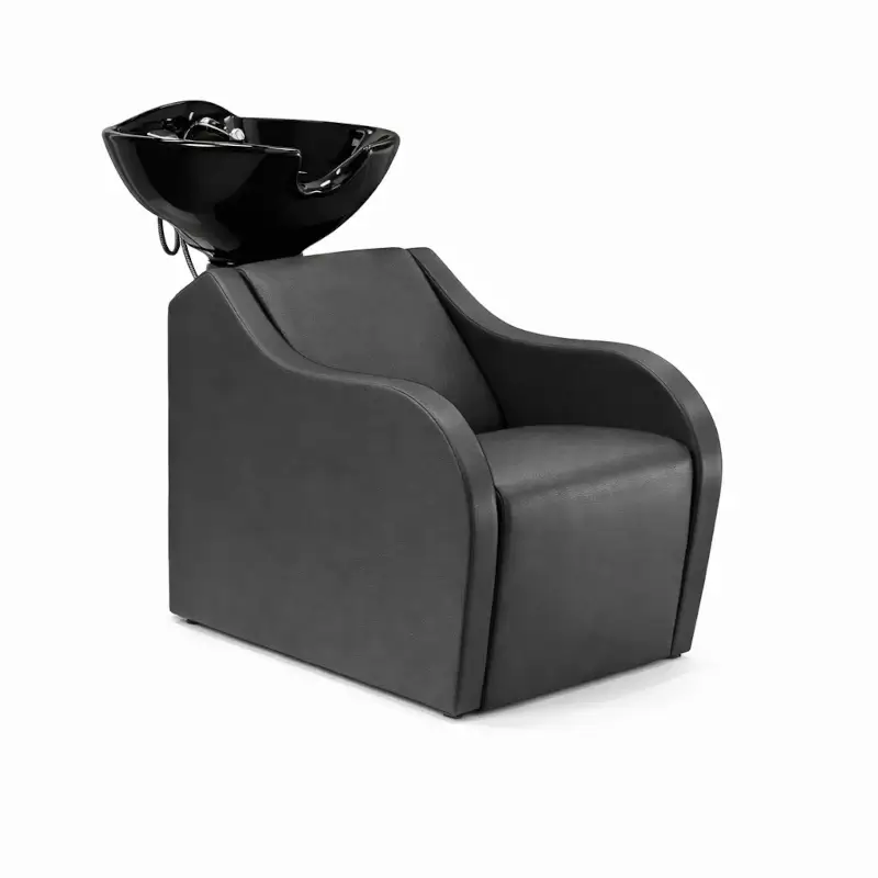 Waschanlage Waschsessel Luisa mit Schwarze Keramik