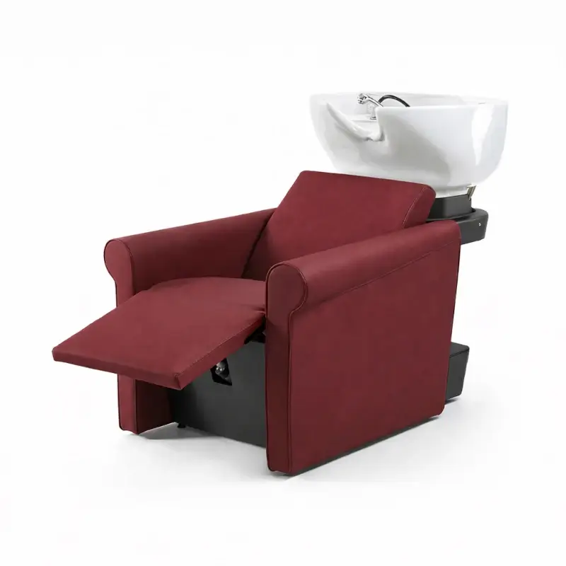 Waschanlage Waschsessel Cleo Rot