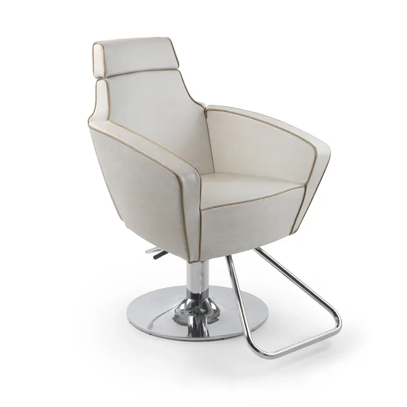 Verdstellbare Friseurstuhl Rita Rec Weiss
