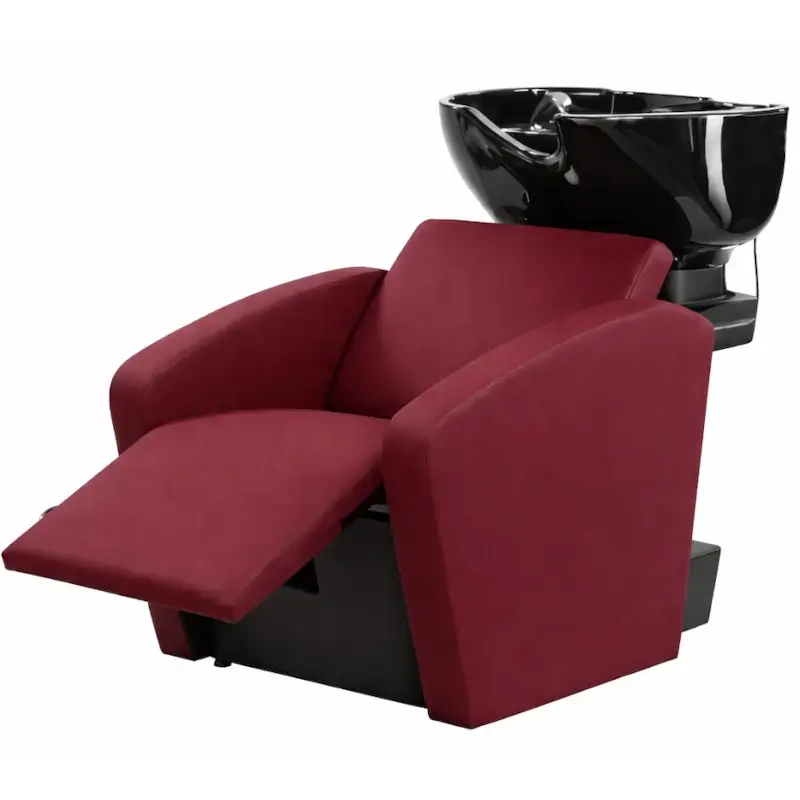 Waschsessel Waschanlage mit Massage Marci Rot