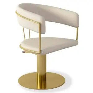 friseurstuhl gold posh