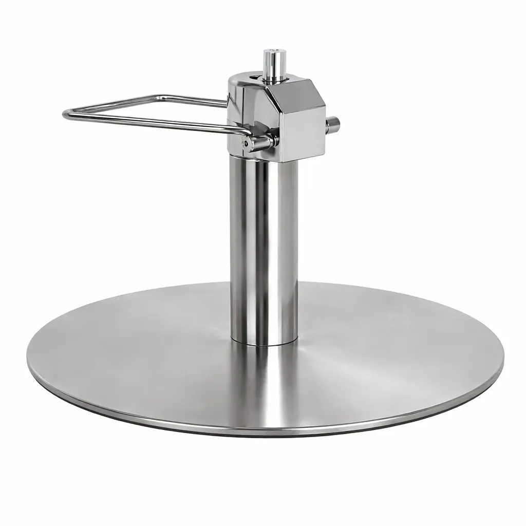 Tellerfuss fuer Friseure mit Pumpe